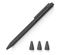 elago Funda Clip para Lápiz Compatible con Apple Pencil Pro, Apple Pencil 2ª Generación, 3 Puntas De Repuesto Incluidas, Funda De Silicona Premium Duradera, Carga Magnética Y Doble Toque (Negro)