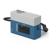 elago Funda de Reproductor de Cassettes Compatible con AirPods Pro 2ª Generación, Cubierta Compatible con AirPods Pro 2, Incluye Cordón, Resistente a los Golpes, Protección Completa (Azul)