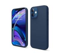 elago Funda de Silicona Líquida Compatible con iPhone 12 Mini [5,4"]