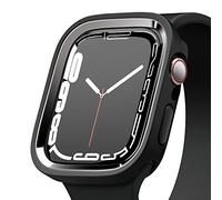 elago Funda Duo Compatible con Apple Watch SE3/SE2/SE/9/8/7/6/5/4, Compatible con iWatch [45mm 44mm], 1 Case + 2 Piezas Incluidas, Protección de PC Duro + TPU, Acceso Total a la Pantalla