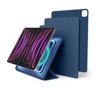 elago Funda Folio Magnética Compatible con iPad Air 13 (M3, M2), iPad Pro (6ª, 5ª, 4ª, 3ª Gen) [12,9 Pulgadas] - Placa Trasera se Puede Acoplar a Materiales Metálicos, Compatible con Apple Pencil