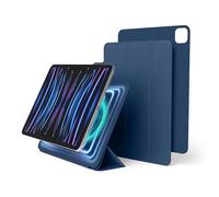 elago Funda Folio Magnética Compatible con iPad Pro 11 Pulgadas 4ª, 3ª, 2ª Generación - Placa Posterior se Puede Acoplar a Materiales Metálicos, Compatible con Apple Pencil (Azul)