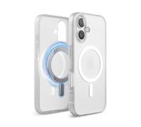elago Funda Híbrida Magnética Compatible con Funda para iPhone 16 6.1” - Compatible con MagSafe, Híbrida PC + TPU, Parachoques a Prueba de Golpes, Protección de la Cámara (Matte Clear)
