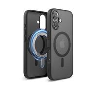 elago Funda Híbrida Magnética Compatible con Funda para iPhone 16 6.1” - Compatible con MagSafe, Híbrida PC + TPU, Parachoques a Prueba de Golpes, Protección de la Cámara (Matte Negro)