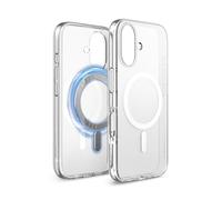 elago Funda Híbrida Magnética Compatible con Funda para iPhone 16 6.1” - Compatible con MagSafe, Híbrida PC + TPU, Parachoques a Prueba de Golpes, Protección de la Cámara (Clear)