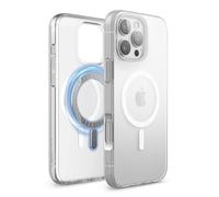 elago Funda Híbrida Magnética para iPhone 16 Pro MAX [6,9"] | Compatible con MagSafe, PC + TPU, Parachoques Antigolpes, Protección de Cámara (Transparente)