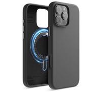 elago Funda Magnética de Silicona Líquida para iPhone 16 Pro MAX (6,9") - Compatible con MagSafe, Antigolpes, Delgada, Acabado Suave al Tacto (Negro)
