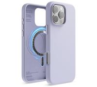 elago Funda Magnética de Silicona Líquida para iPhone 16 Pro MAX (6,9") - Compatible con MagSafe, Antigolpes, Delgada, Acabado Suave al Tacto (Púrpura)