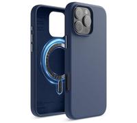 elago Funda Magnética de Silicona Líquida para iPhone 16 Pro MAX (6,9") - Compatible con MagSafe, Antigolpes, Delgada, Acabado Suave al Tacto (Jean Indigo)