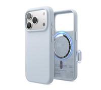 elago Funda Magnética de Silicona Líquida para iPhone 17 Pro (6,3") - Compatible con MagSafe, Antigolpes, Delgada, Acabado Suave al Tacto (Azul Claro)