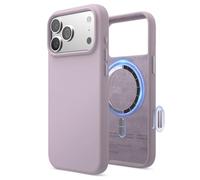elago Funda Magnética de Silicona Líquida para iPhone 17 Pro MAX (6,9") - Compatible con MagSafe, Antigolpes, Delgada, Acabado Suave al Tacto (Morado Suave)
