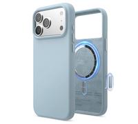elago Funda Magnética de Silicona Líquida para iPhone 17 Pro MAX (6,9") - Compatible con MagSafe, Antigolpes, Delgada, Acabado Suave al Tacto (Azul Cielo)