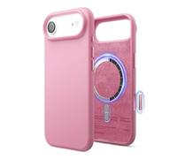 elago Funda Magnética de Silicona Líquida para iPhone Air (6,5") - Compatible con MagSafe, Antigolpes, Delgada, Acabado Suave al Tacto (Rosa Fucsia)