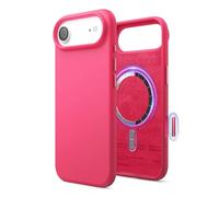 elago Funda Magnética de Silicona Líquida para iPhone Air (6,5") - Compatible con MagSafe, Antigolpes, Delgada, Acabado Suave al Tacto (Rojo Hielo)