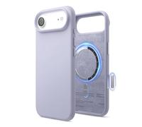 elago Funda Magnética de Silicona Líquida para iPhone Air (6,5") - Compatible con MagSafe, Antigolpes, Delgada, Acabado Suave al Tacto (Morado)