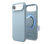 elago Funda Magnética de Silicona Líquida para iPhone Air (6,5") - Compatible con MagSafe, Antigolpes, Delgada, Acabado Suave al Tacto (Azul Cielo)