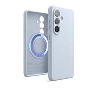 elago Funda Magnética de Silicona Líquida para Samsung Galaxy S26 - Compatible con Accesorios MagSafe, Protección Antigolpes y Antirayaduras, Agarre Antideslizante y Tacto Suave (Azul Claro)