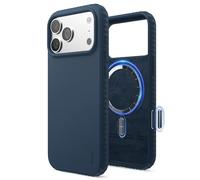 elago Funda Magnética Ridge para iPhone 17 Pro MAX - Compatible con MagSafe, Silicona Líquida Premium, Diseño Robusto Antigolpes, Acabado Suave al Tacto (Denim Índigo)