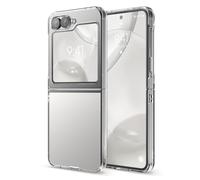 elago Funda Transparente Compatible con Samsung Galaxy Z Flip 7 FE, Z Flip 6 - Recortes Precisos para la Cámara, Diseño Ligero, Cubierta Protectora, PC Transparente Premium, Parachoques Antigolpes