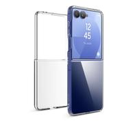 elago Funda Transparente Compatible con Samsung Galaxy Z Flip 7 - Recortes Precisos para la Cámara, Diseño Elegante y Ligero, Cubierta Protectora, PC, Parachoque Resistente a Golpes