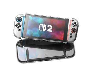 elago Funda Transparente de PC Compatible con Nintendo Switch 2 - Carcasa Rígida, Resistente a Golpes, Protección Total, Agarre Cómodo y Resistente a los Arañazos