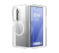 elago Funda Transparente Magnética Compatible con Samsung Galaxy Z Fold 7 - Compatible con Cargador MagSafe, Gran Potencia Magnética, PC de Primera Calidad, Parachoques Resistente a los Golpes