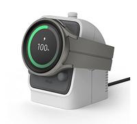 elago GWT4 Soporte de Carga Compatible con Samsung Galaxy Watch 8, 8 Classic, 7, 6 Series, and 5 Series, Diseño Walkie Talkie, Modo Nocturno [Cable de Carga no Incluido] (Gris Claro)
