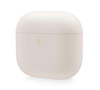 elago Liquid Hybrid Funda Compatible con AirPods 4 Funda - Compatible con Funda AirPods 4, Protección de Triple Capa, Carga Inalámbrica, Resistente a Golpes, Fácil de Limpiar (Piedra)