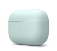 elago Liquid Hybrid Funda de Silicona Compatible con AirPods Pro Funda - Triples Estructuras Capas : Protección Shockproof, Premium Silicona (Verde Menta)