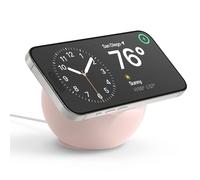 elago MS2 Soporte de Carga Compatible con Magsafe Cargador - Estación de Silicona Premium Compatible con iPhone 16, 15, 14, 13, 12 Serie [Magsafe No Incluidos] (Rosa Arena)