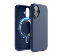 elago Product Image Funda Magnética de Silicona Líquida para iPhone 16 (6,1") - Compatible con MagSafe, Antigolpes, Delgada, Acabado Suave al Tact (Jean Indigo)