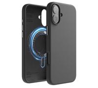 elago Product Image Funda Magnética de Silicona Líquida para iPhone 16 Plus (6,7") - Compatible con MagSafe, Antigolpes, Delgada, Acabado Suave al Tact (Negro)