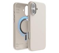 elago Product Image Funda Magnética de Silicona Líquida para iPhone 16 Plus (6,7") - Compatible con MagSafe, Antigolpes, Delgada, Acabado Suave al Tact (Stone)
