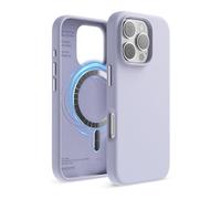 elago Product Image Funda Magnética de Silicona Líquida para iPhone 16 Pro (6,3") - Compatible con MagSafe, Antigolpes, Delgada, Acabado Suave al Tact (Púrpura)