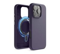 elago Product Image Funda Magnética de Silicona Líquida para iPhone 16 Pro (6,3") - Compatible con MagSafe, Antigolpes, Delgada, Acabado Suave al Tact (Morado Oscuro)