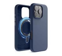 elago Product Image Funda Magnética de Silicona Líquida para iPhone 16 Pro (6,3") - Compatible con MagSafe, Antigolpes, Delgada, Acabado Suave al Tact (Jean Indigo)