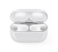 elago Protector Antipolvo Compatible con AirPods Pro 3 - Pegatina Metálica Ultrafina, Evita Residuos de Hierro/Metal, Acabado Premium, con Guía de Instalación, Juego de 2 (Plata)