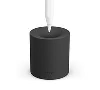 elago Lápiz Soporte Compatible con Apple Pencil Pro, Apple Pencil (USB-C), Apple Pencil 1ª/2ª Gen y Cualquier Lápiz de la Tableta, Soporte de Silicona Duradera, Protección de la Punta (Negro)