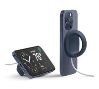 elago Grip Stand Cargador Magnetico - Compatibile con MagSafe, Compatible con la Serie iPhone 17/16/15/14/13/12, Soporte Grip Agarres de Silicona [Cargador No Incluido] (Índigo Vaquero)