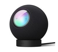 elago Soporte de Silicona para HomePod Mini | EQ Adecuado, Control Fácil, Mejor Visibilidad del Indicador, Estable, Antideslizante para el Cargador (Negro)