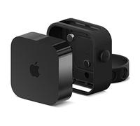 elago Soporte Multi Compatible con Apple TV 4K 3ª Generación (2022) - 3 Opciones Montaje : Imán, Tornillo, Correa, Fácil instalación, Evita el Sobrecalentamiento