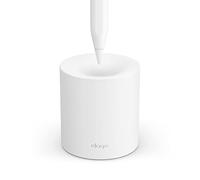 elago Lápiz Soporte Compatible con Apple Pencil Pro, Apple Pencil (USB-C), Apple Pencil 1ª/2ª Gen y Cualquier Lápiz de la Tableta, Soporte de Silicona Duradera, Protección de la Punta (Blanco)