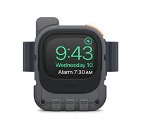 elago W10 Soporte Compatible con Apple Watch Series 10/9/8/7/6/5/4/3/2/1/Ultra 2/Ultra/SE 2/SE - Diseño Walkie-Talkie, Compatible con el Modo Nochero (Gris Oscuro)