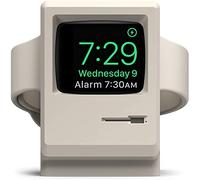 elago W3 Soporte con Apple Watch Serie 5 (2019) / Serie 4 / Serie 3 / Serie 2 / Serie 1 / 44mm / 42mm / 40mm / 38mm - Modo de Soporte Nocturno, Estación de Carga (Blanco)