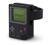 elago W5 Soporte de Carga Compatible con Apple Watch Serie 10/9/8/7/6/5/4/3/2/1/SE 2/SE (46mm 45mm 44mm 42mm 41mm 40mm 38mm) [Compatible Modo Nightstand] - Modo Soporte Nocturno (Negro)