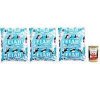 Elah Mentaliqurizia, novecento, caramelo de caramelo, piperite menta y regaliz, caramelos, 3 x 1 kg + polpa italiana gourmet 400 g