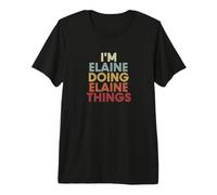 Elaine Name Elaine Personalized Name First Given Camiseta Premium