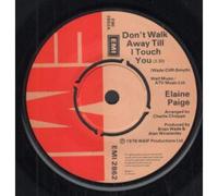 Elaine Paige - Don't Walk Away Till I Touch You 7 Inch (7" Vinyl 45) UK EMI 1978
