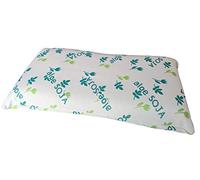 elalmacendelcolchon - Almohada viscoelástica con aceites Naturales y Aloe Vera, Modelo Nature, Viscosoja, Doble Funda, Funda Exterior 100% algodón, Blanca - 150 x 34 cm - Otras Medidas Disponibles