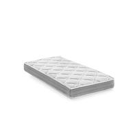 elalmacendelcolchon - Colchón viscoelástico, Modelo Star, 150 x 180 x 15cm - Todas Las Medidas, Blanco y Gris
